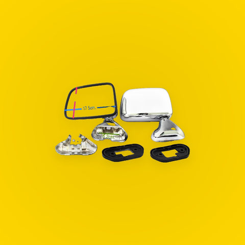 Chrome Door Mirror x2 for Toyota Hilux & 4Runner 1983-1997
