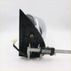 Chrome electric led door wing mirror for toyota hilux mk7 sr5 with chrome finish black plastic housing and wiring visible