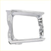 Chrome head light door bezel for toyota hilux 1988-1997 with polished chrome finish and precise mounting cutouts