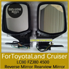 Toyota Land Cruiser LC80 / FJ80 Chrome Mirrors (1991-1997)