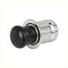 Silver and black car cigarette lighter socket plug with usb port for Toyota Sienna Sequoia 2001-2023