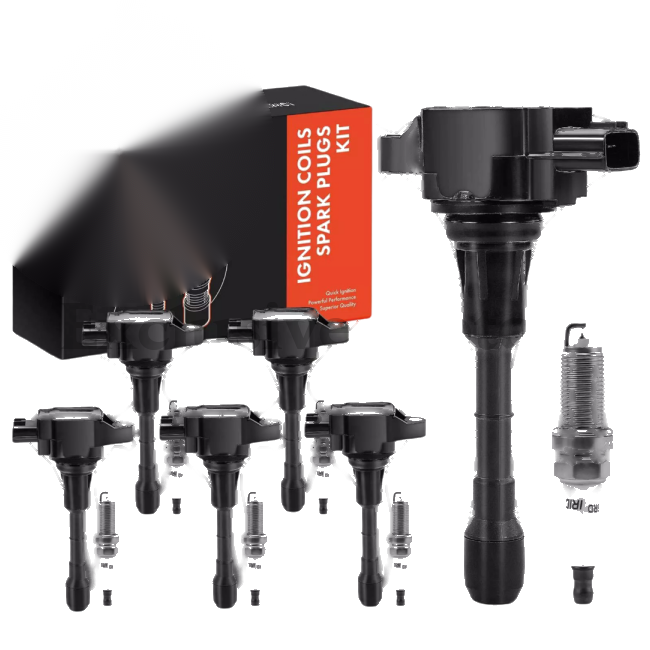 Nissan G37 / 370Z 6x Ignition Coil & IRIDIUM Spark Plugs