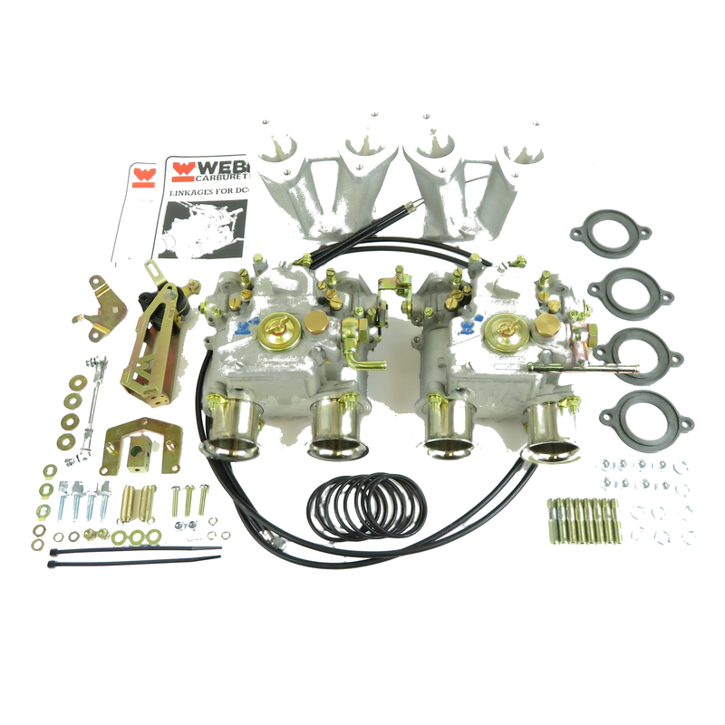 Pre X / Flow Engines Twin Weber 40 DCOE Carburetor Kit