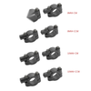 7/8'' Motorcycle Handlebar Mirror Adaptor Clamp Mount Bracket 8mm CW Aluminium Generic