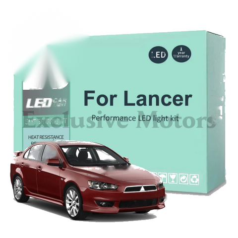 Mitsubishi Lancer EX EVO LED Interior Light Bulb Kit (2001-2017)