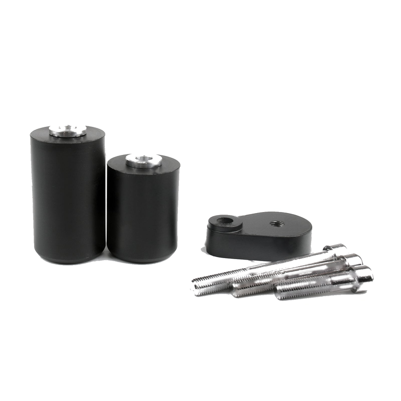 Frame Sliders Crash Protector Kawasaki ZX6R 2007-2008 No Cut Black Generic