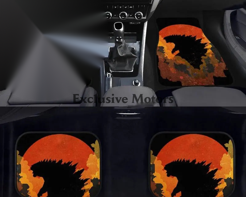 Custom Godzilla Floor Mats