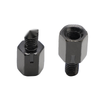2 Universal Fit Motorcycle Scooter Mirror Adaptors 8mm Reverse to 8mm Standard