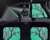 Custom Cherry Blossom Floor Mats