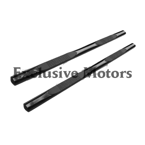 Toyota Hilux Revo Side Step 4" Oval Tube Black (2015-2023)