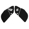 DUCATI PANIGALE V4 / S / SP2 2022+ TANK SIDE KNEE PADS RUBBER GRIPS BLACK