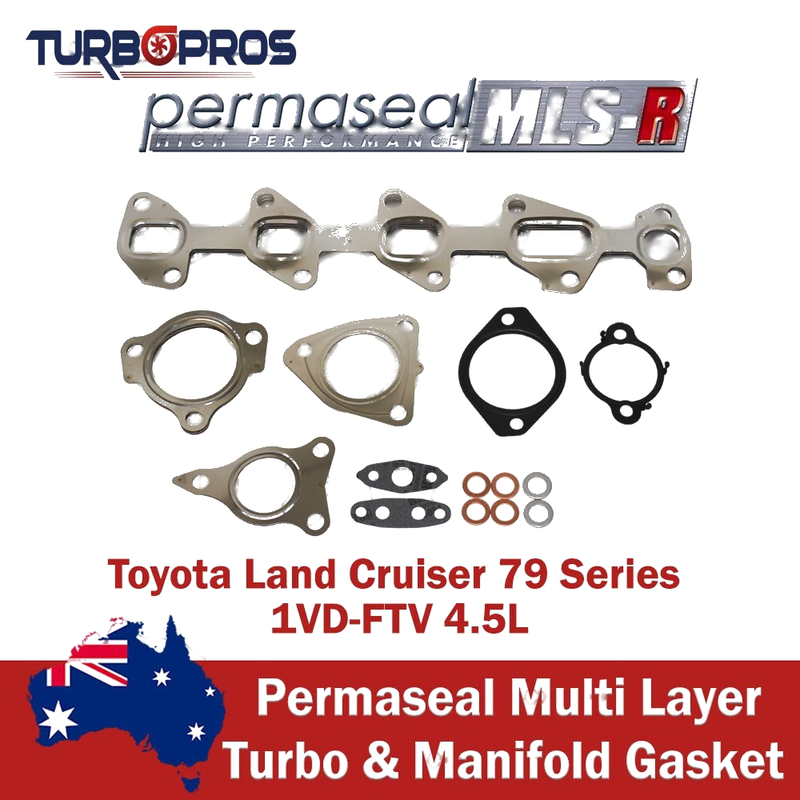 Land Cruiser 79 Series Permaseal MLS-R Turbo&Exhaust Manifold Gasket Kit