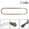 Suzuki AN250 DR250 DR350 LTF400 LTF300 12760-19B71 Generic Timing Cam Chain 108L