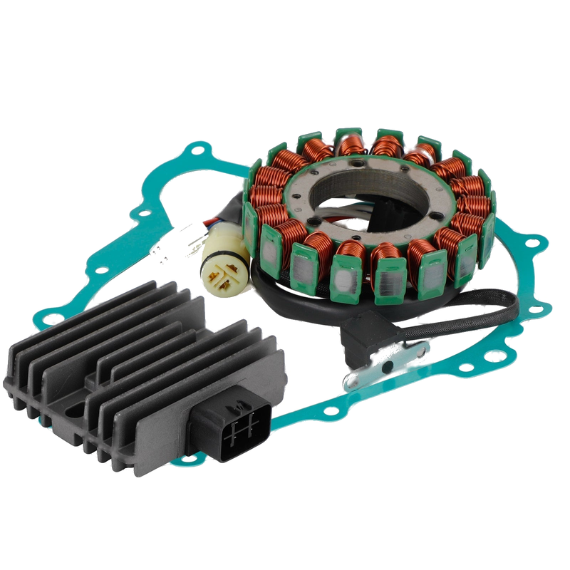 Yamaha YFM450 Grizzly 450 2011-2016 Fedex Express Generic Magneto Stator+Voltage Rectifier+Gasket