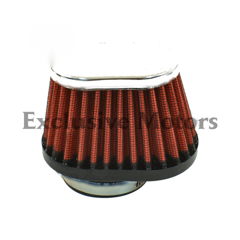 VW Solex 30 / 31 / 34PICT, 52mm Neck - Red 80mm Air Filter (1967-1979)