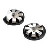 CF Moto 450SR 450SS 450NK 2022-2024 Swingarm pivot covers left & right Black