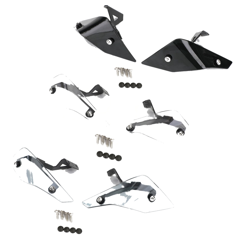 Honda Crf1100L 20+ Made Of Plastic Red Generic Top Side Wing Windshield Air Deflector