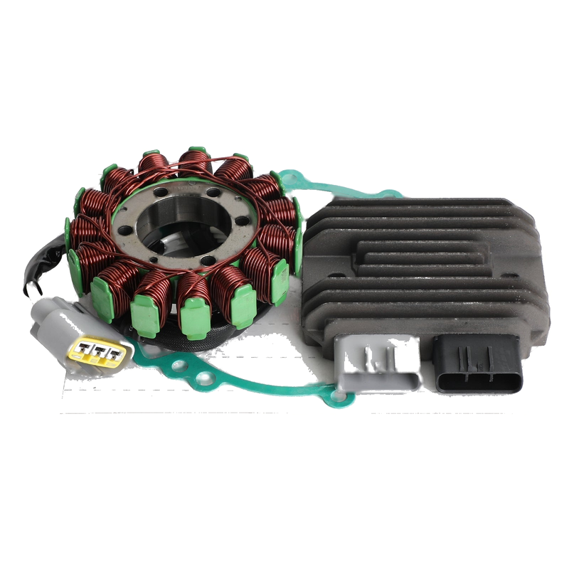 Kawasaki Ninja ZX10R ZX-10R 08-2010 Magneto Stator+Voltage Rectifier+Gasket