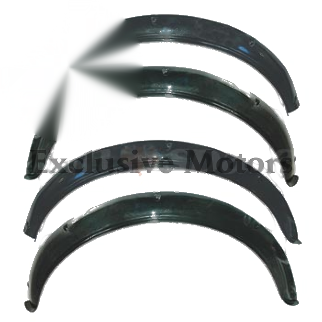 Mini Wheel Arch Set Group 2 Premium Black