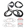 Toyota Corolla KE10 / 11 / 15 / KE17 1966-1970 Windshield Door Weatherstrip Set
