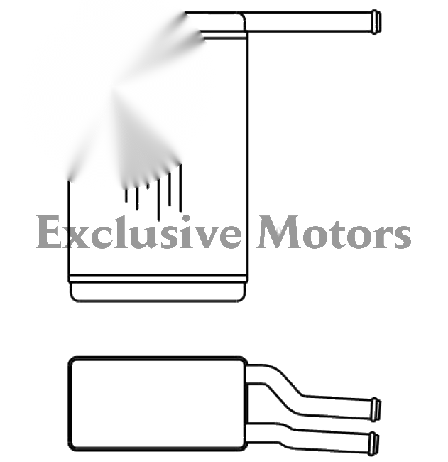Ford Cortina MK2 wide new Heater Core