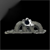 Mazda 3 (2.0L / 2.3L) Ford Focus (2.3L) T25 TD04 TD05 Cast Turbo  Manifold