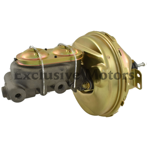 GM 1" Bore Master Cylinder & 9" Brake Booster (1964-1972)