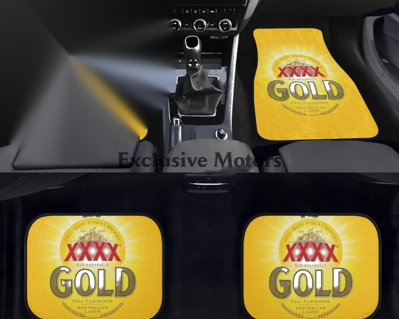 Custom XXXX Gold Floor Mats