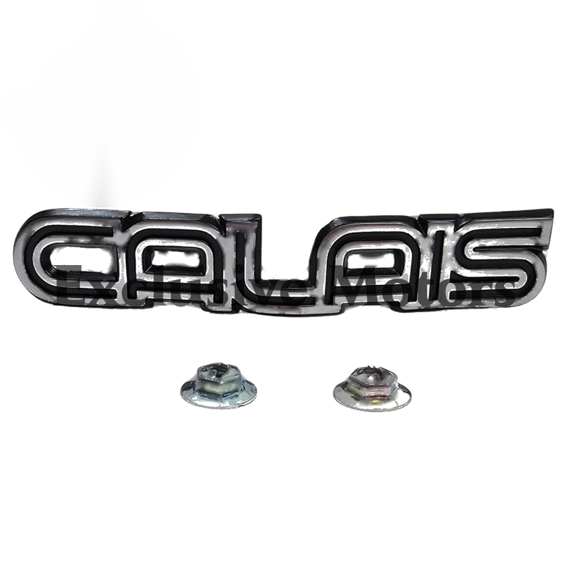 Holden Commodore Calais VL Rear Garnish Badge (1986-1988)