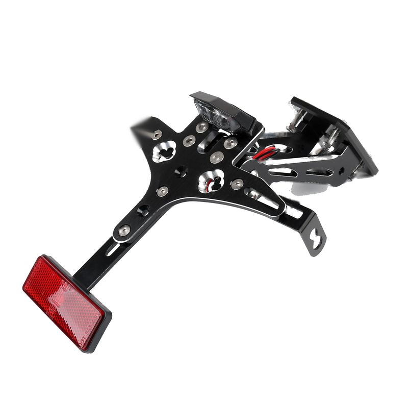 Yamaha YZF600 R6 YZF-R6 98-02 Generic Adjustable License Plate Mount Holder Bracket