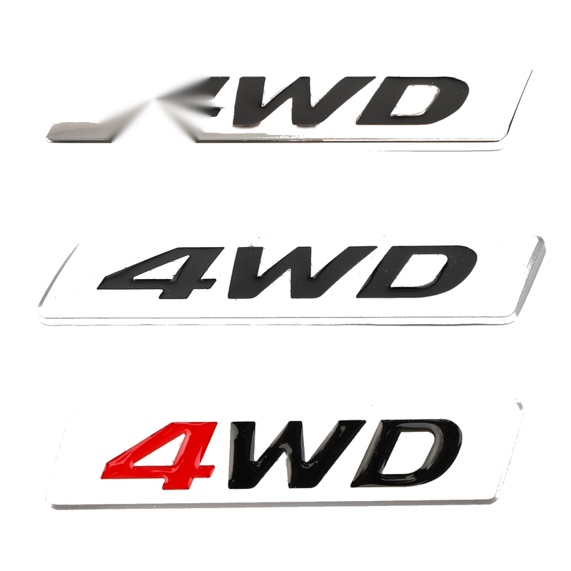 SUV Fender Trunk Tailgate 4WD Emblem Badge