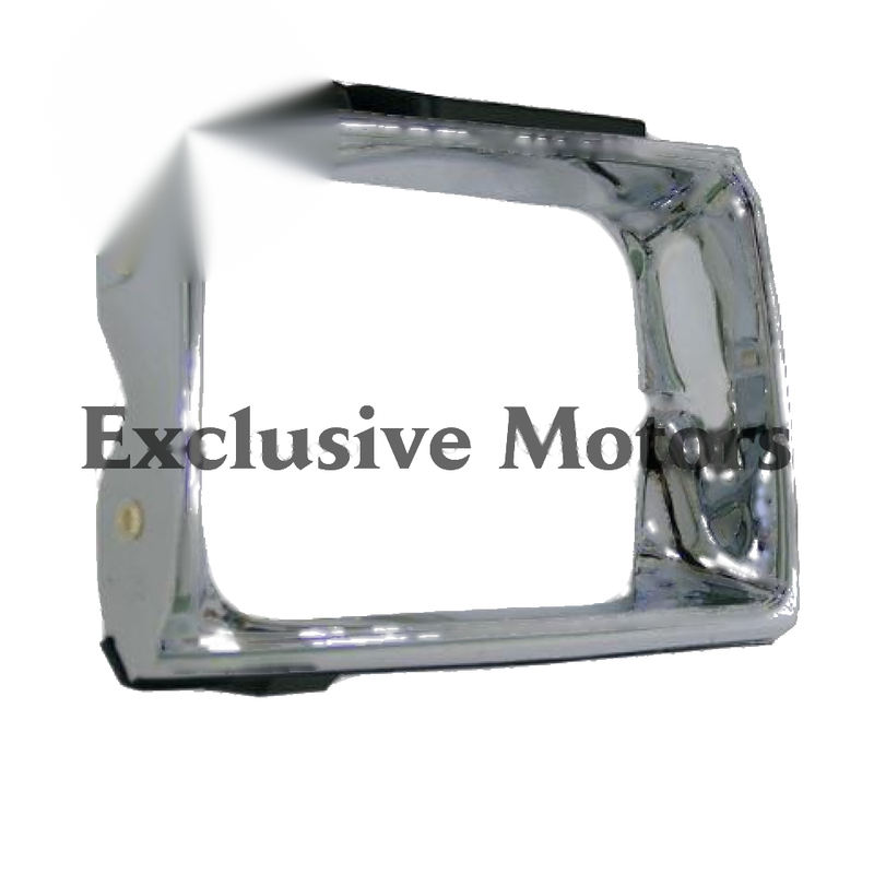 Toyota Hilux LN106 4WD Chrome Left Hand Bezel Head Light (1989-1991)