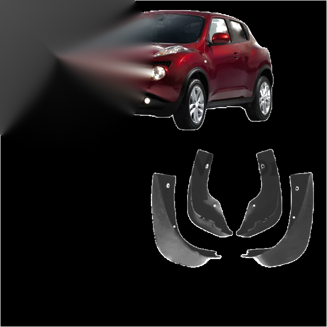 Nissan Juke F15 4x Mudflaps