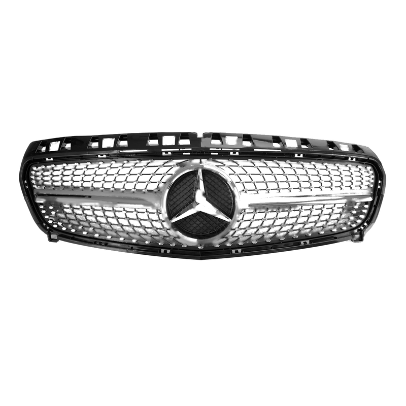 Mercedes A-Class W176 2013-2015 Front Grille Black/Chrome