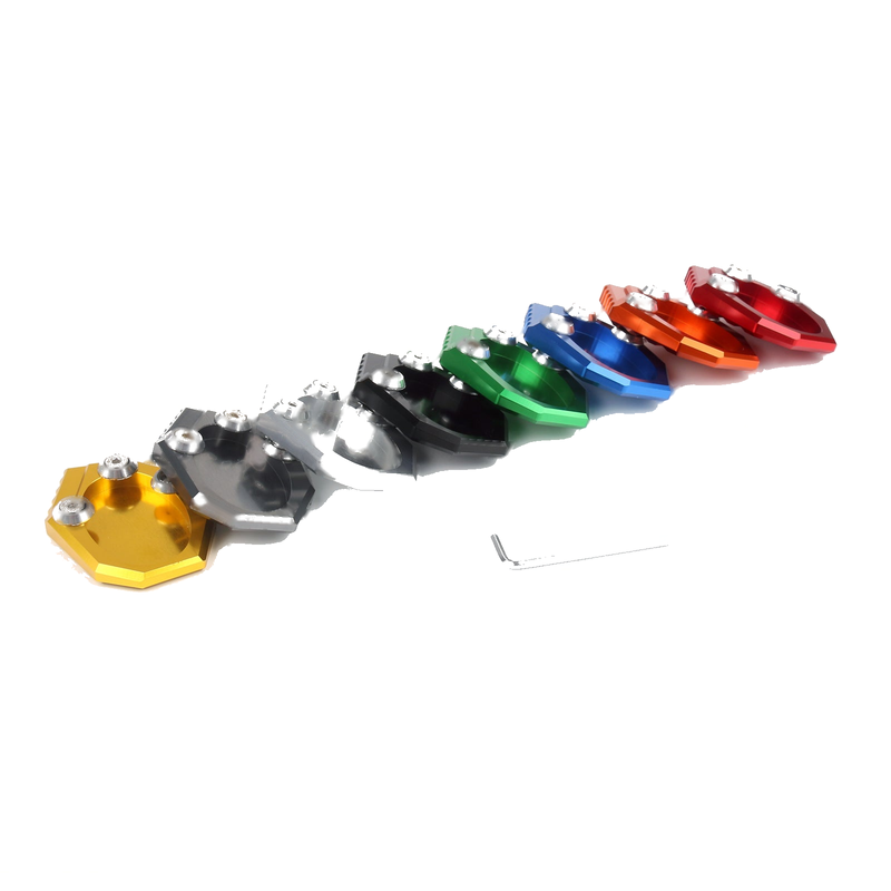 KAWASAKI Versys 650 KLX250 Generic Kickstand Sidestand Extension Plate Pad (2010-2015)