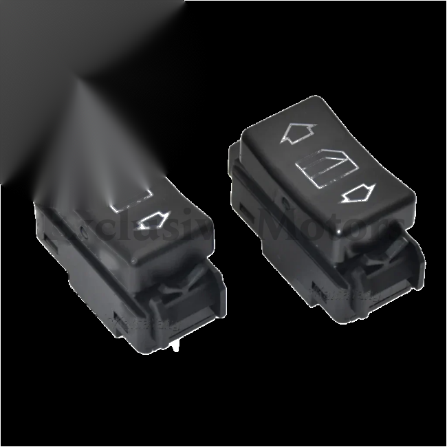Mercedes Benz E Class Rear Power Window Switch (1984-1997)