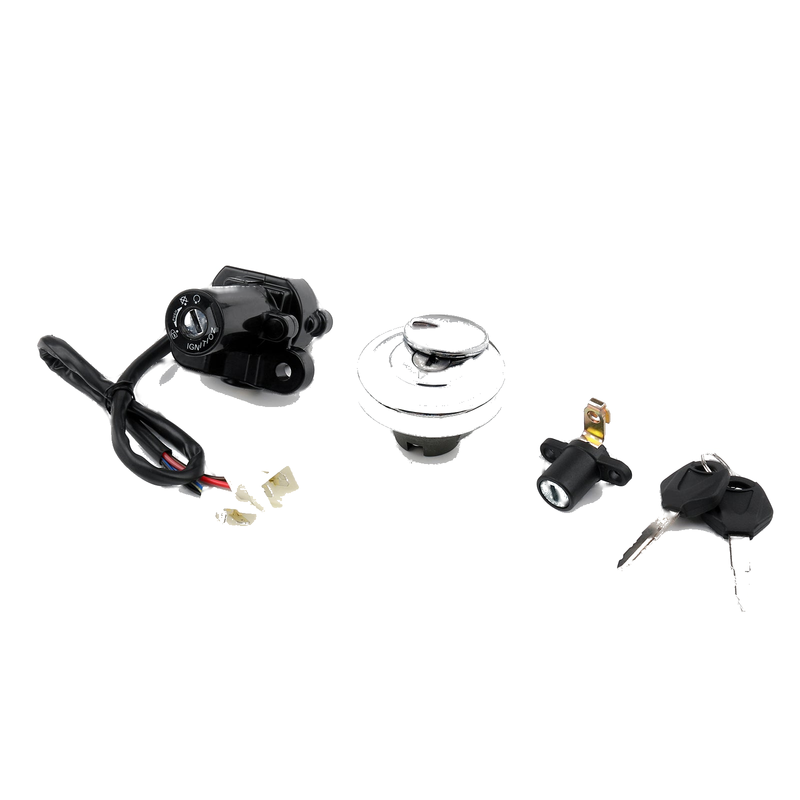Yamaha XVS950 V-Star Ignition Switch Seat Gas Cap Cover Lock Key Set