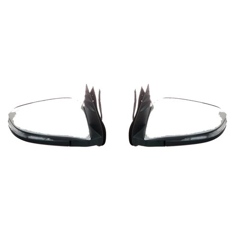 Toyota Hilux KUN122 GUN123 TGN136 2015-2019 Chrome Electric Foldable Mirrors Set