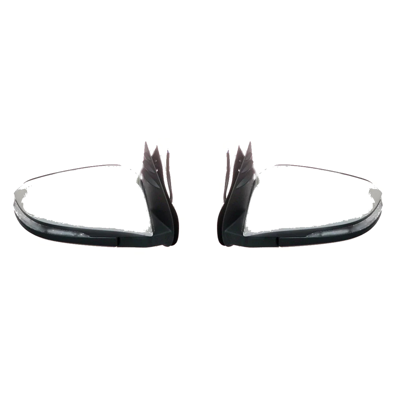 Toyota Hilux KUN122 GUN123 TGN136 2015-2019 Chrome Electric Foldable Mirrors Set