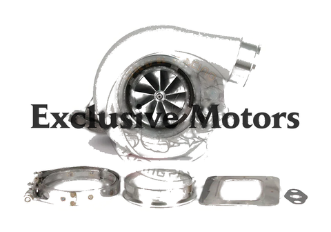 JKVK Racing G35-1050 Ceramic Dual Ball Bearing Billet Wheel Turbocharger T3/T4.82/0.83/1.01/1.21 A/R 700-1050HP