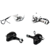 Motorcycle Skull Head Turn Signal Indicator Blinker 12V LED Amber Light Lamp Generic