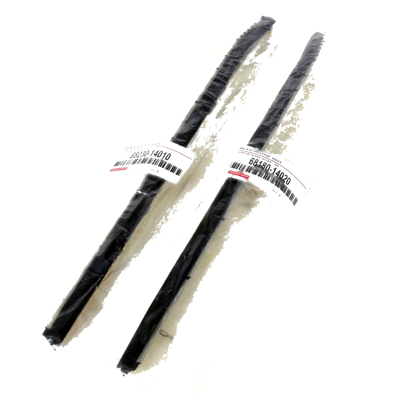 Toyota Celica TA22 / TA23 / RA20 / RA21 / RA24 ST GT 2WD 1970-1977 Weatherstrip