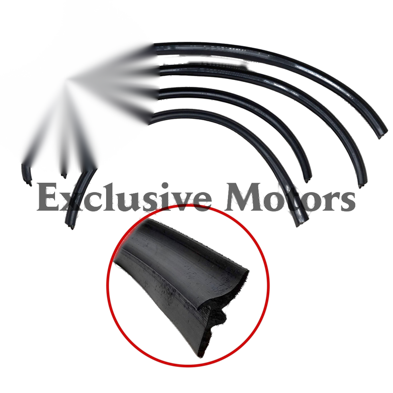 Holden Commodore VB VC VH Exterior Door Belt Trim Rubbers (1978-1986)