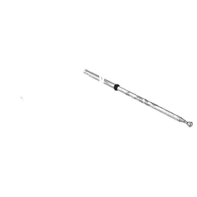 Toyota Land Cruiser Replacement AM/FM Power Antenna Mast