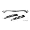 Harley Road Glide (2014-2017), Black Generic Double Light Gliding Stripes Windshield Trim