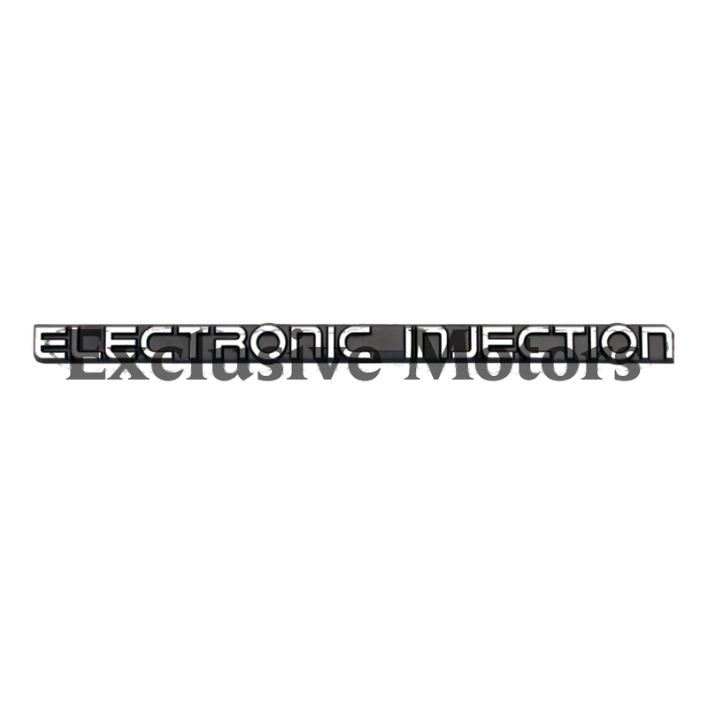 Holden Commodore VK VL Electronic Injection Badge (1984-1988)