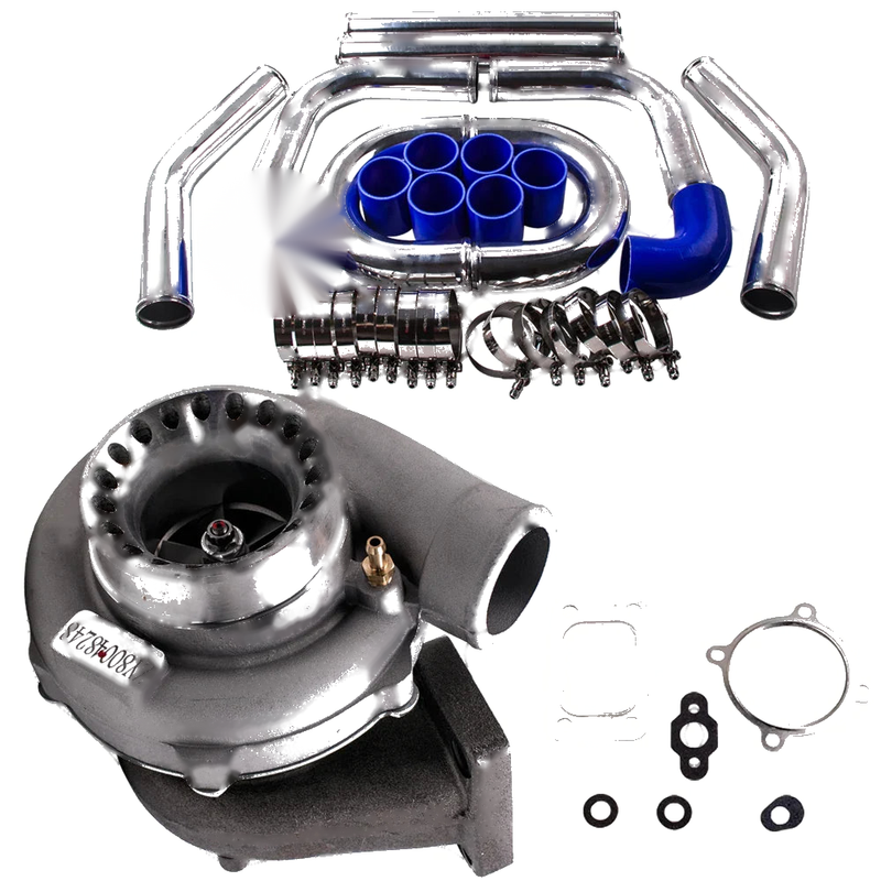 Nissan R32 R33 R34 RB25 RB30 GT35 GT3582 Turbo + 2.5" 64mm Intercooler Pipe