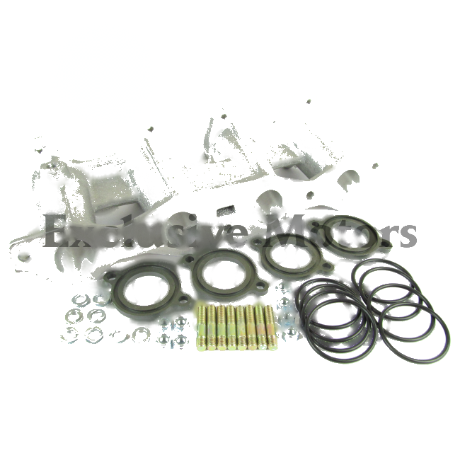 twin DHLA / DCOE Ford Cross flow manifold kit