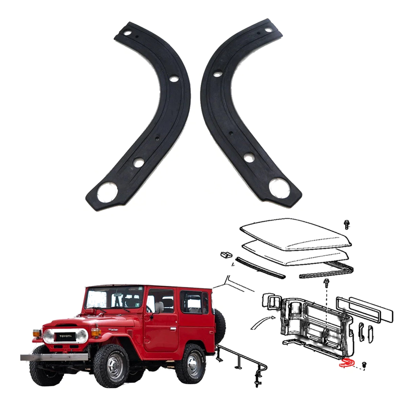 Toyota Land Cruiser BJ45 FJ45 HJ45 1975-1986 Spacer Cab Rear Panel