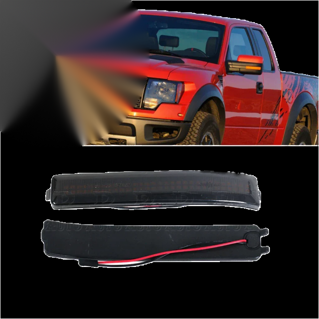 Ford F150 Dynamic Amber Full LED Turn Signal Marker Lights